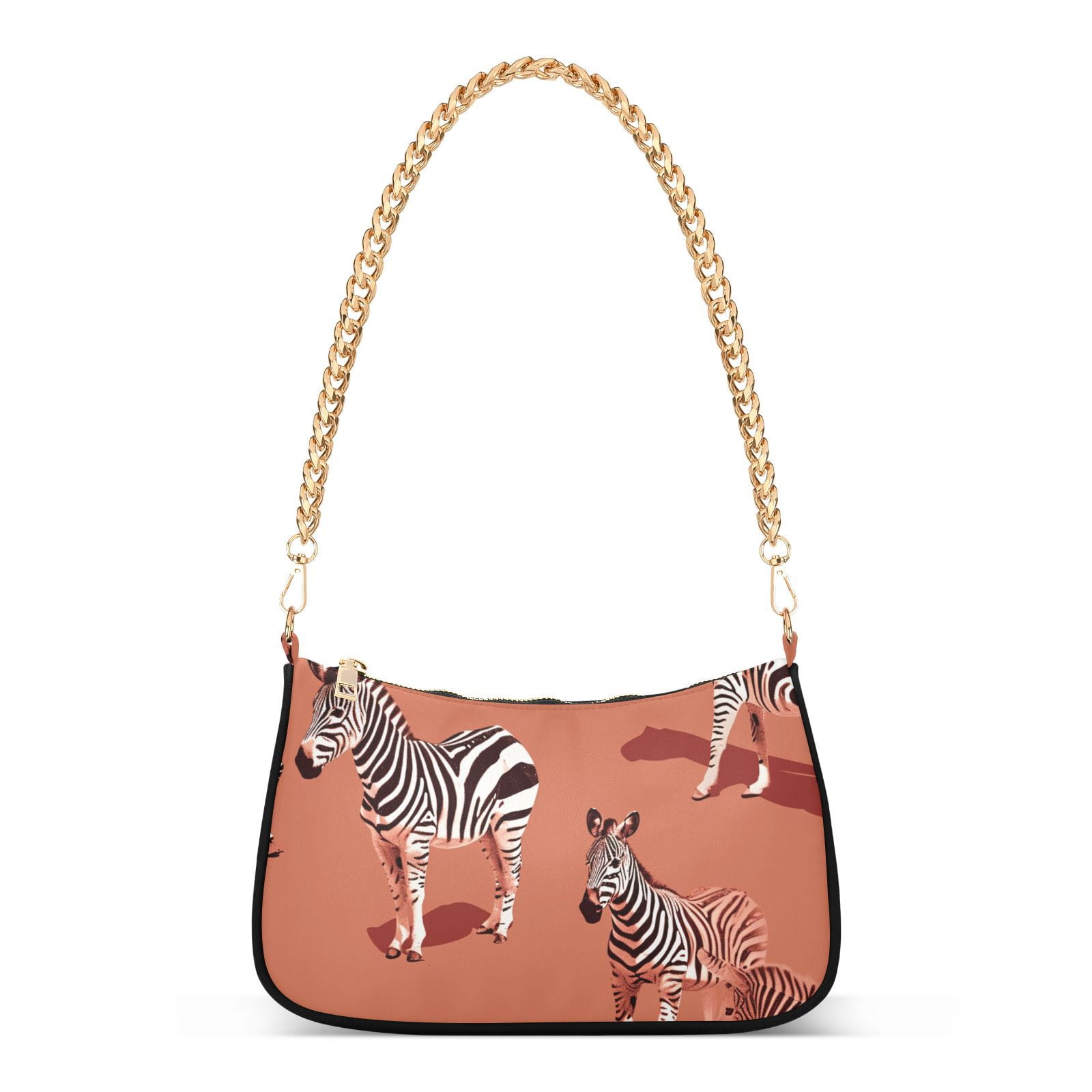 ZebraWomen Small Shoulder Bag Crossbody Tote Hobo Bags Purse Clutch Handbags with Chain Strap for Women