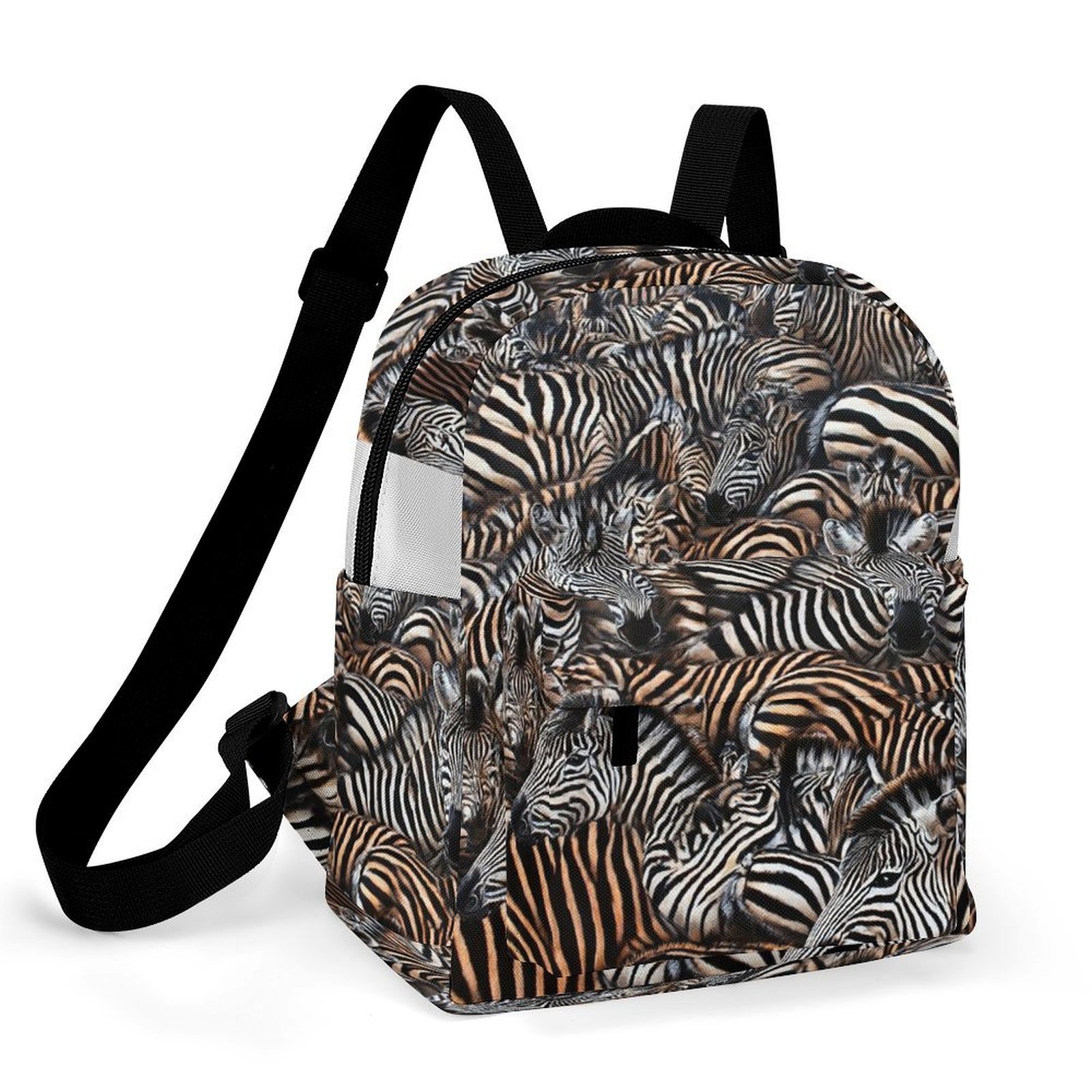 Mini Striped Backpack Zebras Huddle Striped Mass Of Life Small Backpack Cute Mini Backpacks ...