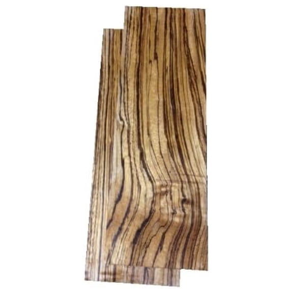 Zebrawood Lumber 3/4"x4"x12" - 2 Pack