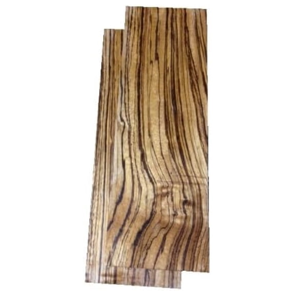 Zebrawood Lumber 3/4"x4"x12" - 2 Pack
