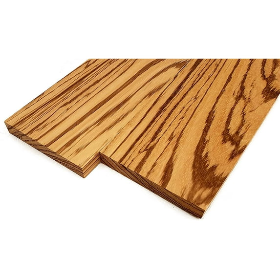 Zebrawood Lumber Board - 3/4" x 6" (2 Pcs)