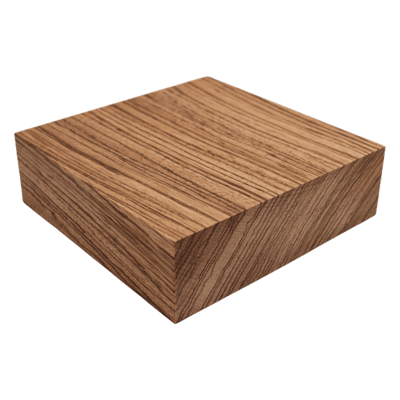 Zebrawood Lumber Bowl Blanks - 2"