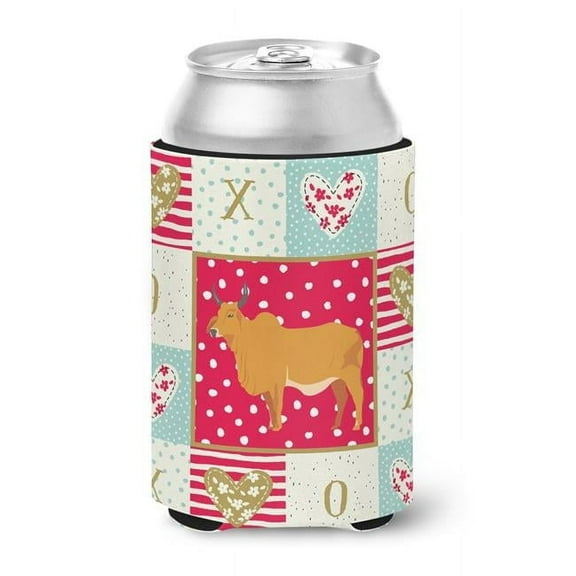 Zebu Indicine Cow Love Can or Bottle Hugger