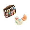 thumbnail image 1 of Zeceouar 4-6 Years Dollhouse Accessories, Multicolor, 5.12" x 5.12" x 3.86", 1 of 3