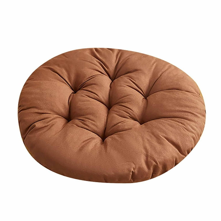 Zeceouar Round Chair Cushions,Indoor/Outdoor Round Seat Cushions Chair Seat  Pad Floor Cushion Pillow Round Stool Pad For Garden Patio Furniture,Round Chair  Pad For Home,Office (14.7In),Purple 