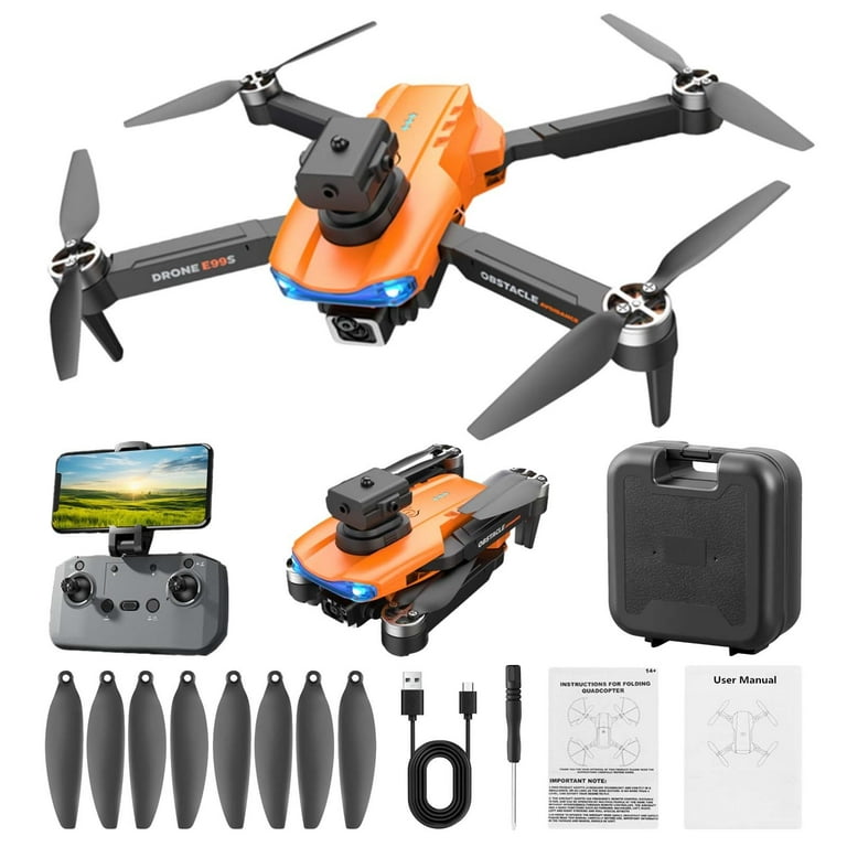 Drone with Camera for Adults,Brushless Motor Drone With