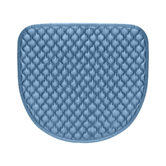 Zeceouar Curved Dining Chair Cushion Comfortable Breathable Stable Non Slip Exquisite Edging Machine Washable Cushion