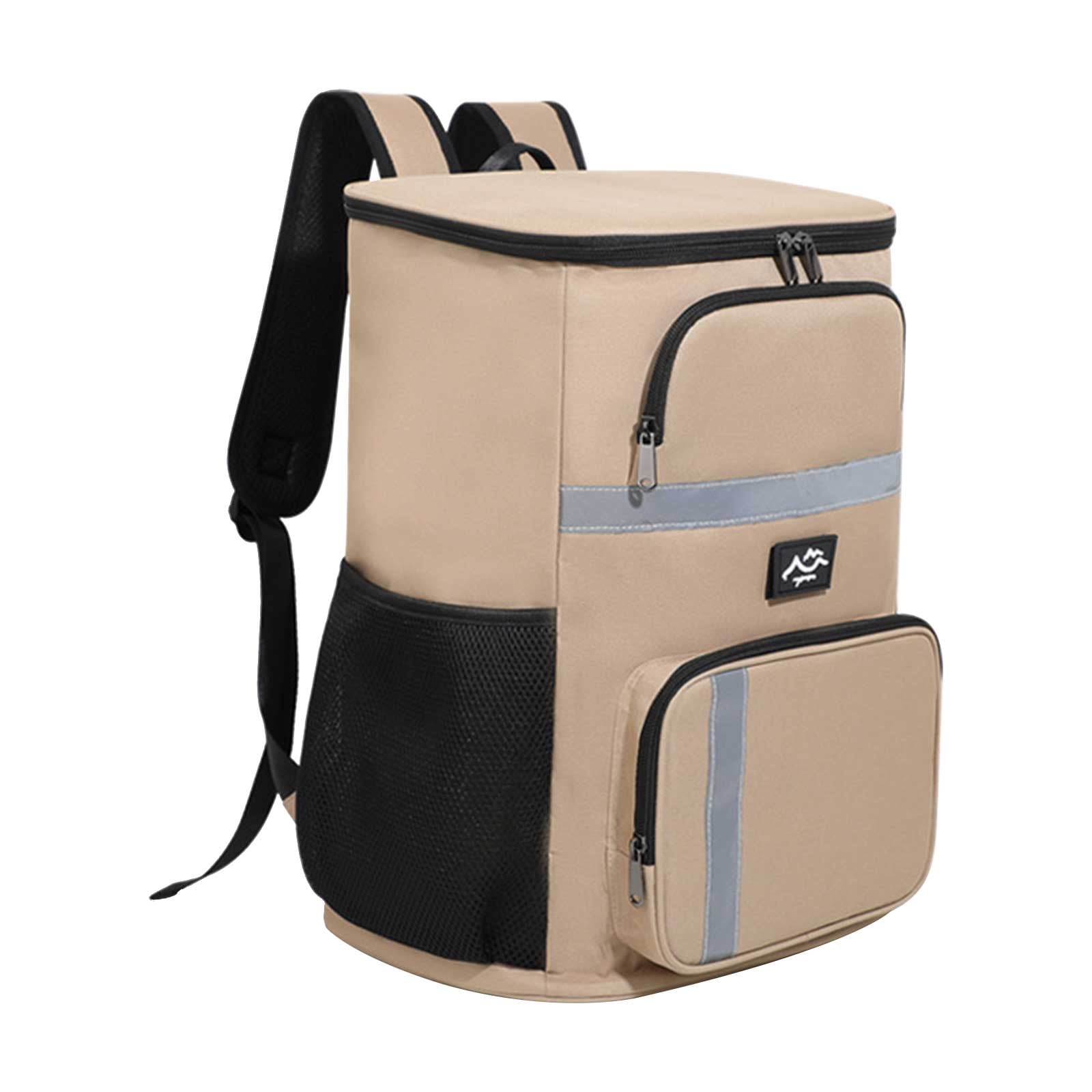 Kyusrd Thick Insulation Lunch Box Bag For Office Picnic Hiking Beachleakproof Cooler Tote Bag Organizer Fashionable Messenger Bag With Large Capacity Business Lunch Bag