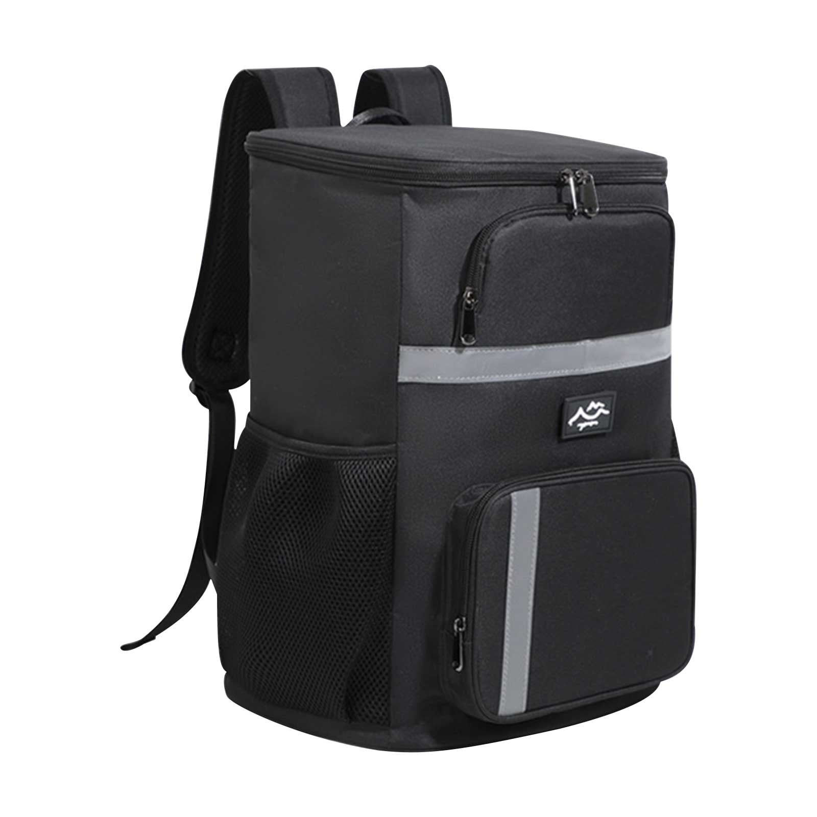 Kyusrd Thick Insulation Lunch Box Bag For Office Picnic Hiking Beachleakproof Cooler Tote Bag Organizer Fashionable Messenger Bag With Large Capacity Business Lunch Bag