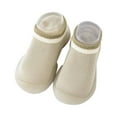 thumbnail image 1 of Zecgelong Autumn Children Toddler Shoes Boys And Girls Floor Sports Socks Shoes Solid Color Light And Comfortable Baby Sneakers Size US:9 Multicolor, 1 of 3