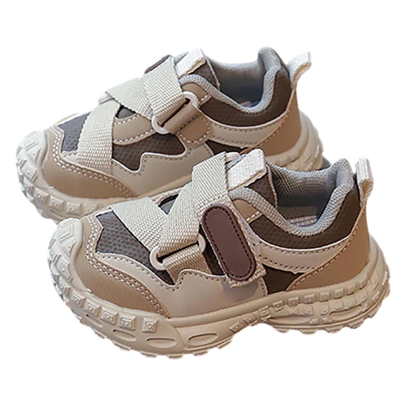 Zecgelong Autumn Release Athletic Sneakers For Girls And Boys Breathable Running Shoes With Slip Soft Sole For Kids Girls Athletic Shoes Size US:10.5 Yellow