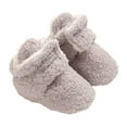 thumbnail image 1 of Zecgelong Baby Boy Girl Boots Shoes Winter Snow Bowknot Soft Sole Warm Toddler Prewalker Booties Baby Winter Bootsâ 12-18 Months, 1 of 3
