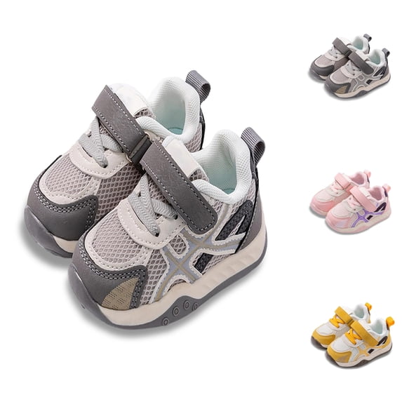 Zecgelong Baby Mesh Walking Shoes Lightweight Flexible Sole Toddler Play Shoes for 5.5 Toddler