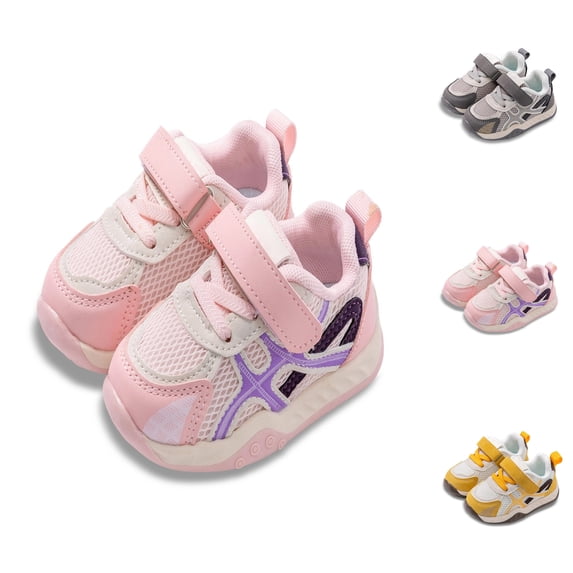 Zecgelong Baby Mesh Walking Shoes Lightweight Flexible Sole Toddler Play Shoes for 9 Toddler