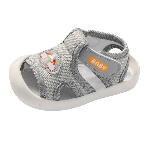 Zecgelong Baby Shoes Boys And Girls Walking Shoes Comfortable And Fashionable Shoes walking shoes Size 18-24 Months