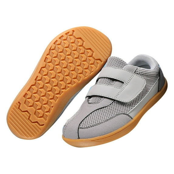 Zecgelong Boys Sneakers For Kids Lightweight Breathable Non Casual Sports Shoes With Hook And Loop Closure Soft Sole Durable Training Footwear For Daily Wear