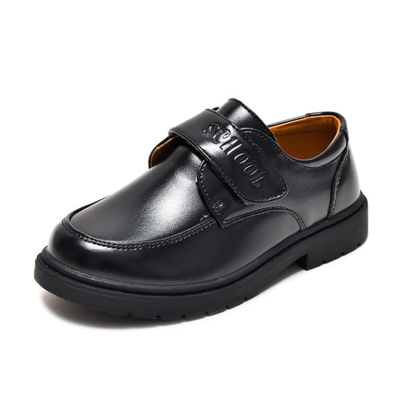 Zecgelong Boys Sneakers For Weddings And Performances Stylish British Dress Shoes For School Age 3.5 To 14 Years Elegant Footwear For Formal Occasions