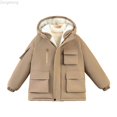 thumbnail image 1 of Zecgelong Boys Winter Fleece Lined Thermal Jacket Warm Thickened Coat Windproof Cold Weather Outerwear For Toddler Youth, 1 of 6