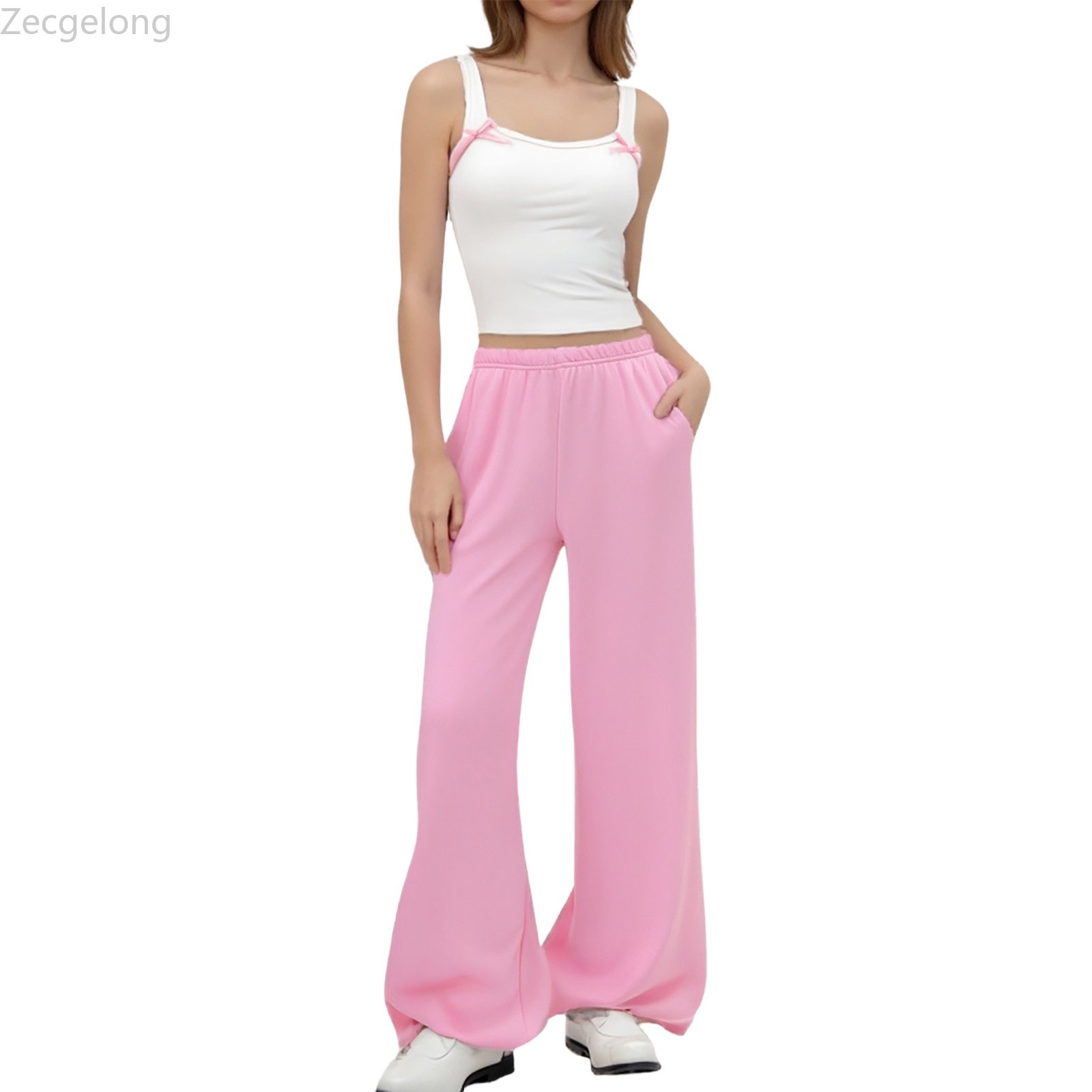 Casual Girls Outfits For Everyday Wear Beach School Parties And Yoga Stylish Sleeveless Top And Long Pants Set For Ages 13 16 Perfect Spring Summer Attire Girls Outfits Sets Age 15-16 Years