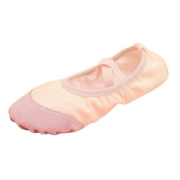Zecgelong Children Shoes Dance Shoes Warm Dance Ballet Performance Indoor Shoes Yoga Dance Shoes Girls running shoes for wide feet Size 2-2.5 Years