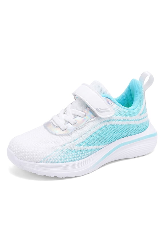Children's Fashion Mesh Lace Up Sneakers Color Matching Casual Comfortable Running Shoes Girls orthopedic sneakers for arch support Size 13-Little Child