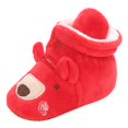 thumbnail image 1 of Zecgelong Christmas Baby Cotton Boots Warm Cotton Shoes Soft Comfortable Toddler Warming Home Shoes Baby Winter Bootsâ 6, 1 of 5