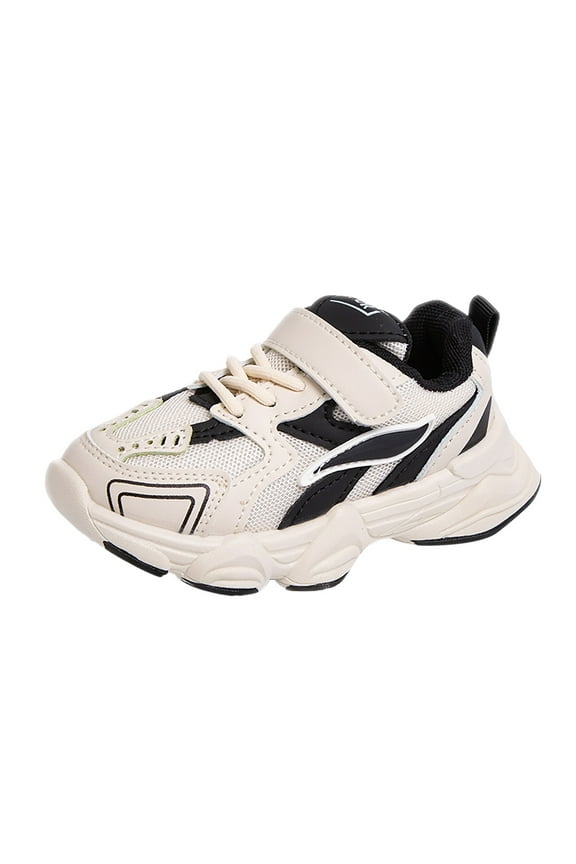 Fashionable Mesh Breathable And Comfortable Children'S Dad Shoes For Boys And Girls Spring Summer Autumn Kindergarten Sports Shoes Toddler boys running shoes Size 7-Toddler