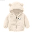 thumbnail image 1 of Zecgelong Fleece Hooded Jacket For Boys And Girls With Front Zipper Pockets Soft Warm Outerwear Coats For Kids Toddler, 1 of 6
