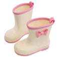 thumbnail image 1 of Zecgelong Girls Boots Rubber Rain Shoes For Kids Slip Design For Girls Comfortable And Durable Footwear For Outdoor And Girls' Snow Boots‌ US:15, 1 of 2