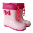 thumbnail image 1 of Zecgelong Girls Boots Slip Kids Rain Shoes For Outdoor Play With Fleece To Keep Feet Warm And Comfortable Toddler Princess Boots‌ US:14, 1 of 2