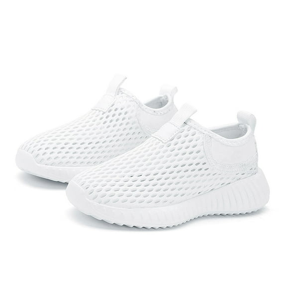 Zecgelong Girls Breathable Mesh Sneakers For Everyday Wear Lightweight Comfortable Sports Shoes For Kids Outdoor Activities Casual Walking Running