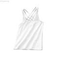 thumbnail image 1 of Zecgelong Girls Dance Tank Tops Racerback Camisole Undershirts Spaghetti Strap Tank Tops for Girls Size for Girl 5-6 Years, 1 of 3
