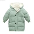 thumbnail image 1 of Zecgelong Girls Down Jacket With Thick Quilted For Winter Mid Length Coat, 1 of 7