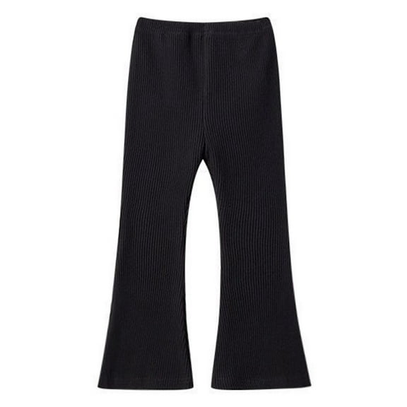 Zecgelong Girls Leggings Kids Flare Leggings Casual Bell Bottom Pants for Teens Size 100/3
