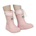 thumbnail image 1 of Zecgelong Girls Rain Boots Mid Calf Kids Boots For School Outdoor Play Comfortable Non Slip Casual Footwear For Teen Girls Girls' Rain Boots‌ 21=34/35, 1 of 4
