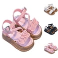 thumbnail image 1 of Zecgelong Girls Sandals Open Toe Fashion Design Rubber Sole for 11 Little Child, 1 of 6