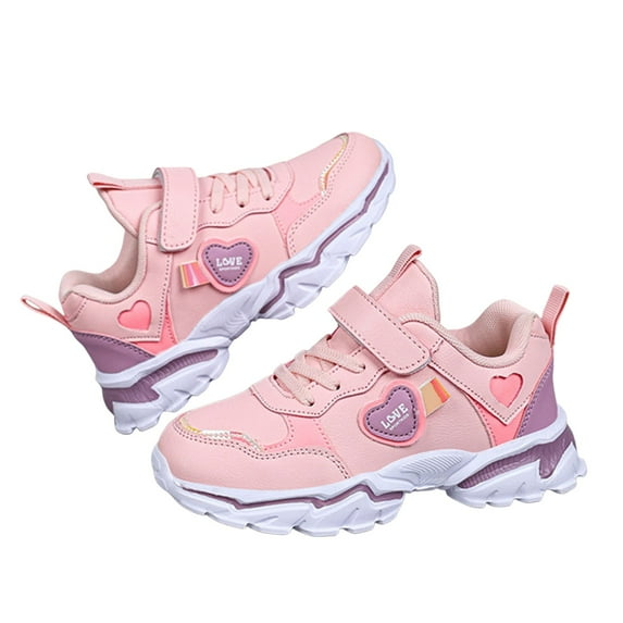Zecgelong Girls Sneakers For Toddlers Light Up Shoes Comfortable Non Slip Casual Sports Shoes For Kids Outdoor Play School Walking Everyday Wear Durable Breathable Design