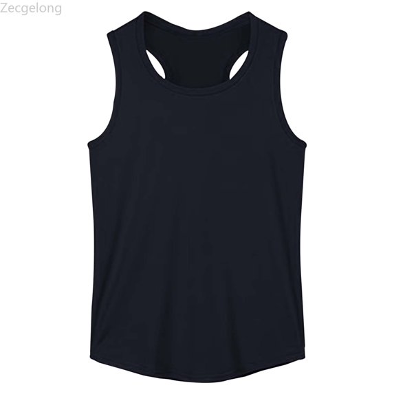 Zecgelong Girls Tank Tops Flowy Loose Fit Sleeveless Shirts Basic Casual Summer Tunic Tops Size for Girl 3-4 Years