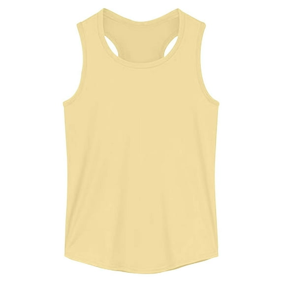 Zecgelong Girls Tank Tops Flowy Loose Fit Sleeveless Shirts Basic Casual Summer Tunic Tops Size for Girl 3-4 Years