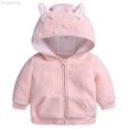 thumbnail image 1 of Zecgelong Girls Winter Coat Rabbit Ears Hooded Jacket Zipper Thicken Windproof Warm Outwear, 1 of 6