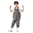 thumbnail image 1 of Zecgelong Kids Chest Waders Youth Fishing Waders For Toddler Children Water Proof Hunt & Fishing Waders With Boots Boys Summer Rompers Size 3-4 Years, 1 of 5