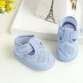 thumbnail image 1 of Zecgelong Newborn Girl Boy Soft Sole Crib Toddler Shoes Canvas Sneaker 12 Baby boys/girls athletic shoes Size 3-6 Months, 1 of 5