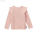 thumbnail image 1 of Zecgelong Stylish Girls Tops For All Occasions Comfortable Trendy Tees Solid Color For Everyday Wear Girls Long Sleeve Blouses Size for Girl 4-6 Years, 1 of 3