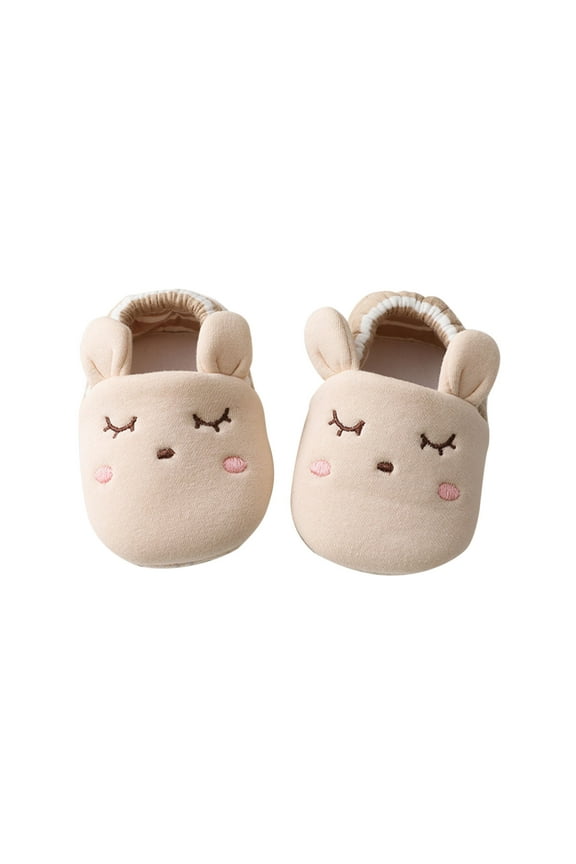 Toddler Baby Boy Girl Sock Shoes First Prewalker Floor Socks Shoes Soft And Elegant Socks ‌Kids' winter slippers warm‌ Size 6-12 Months