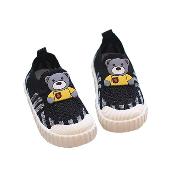 Zecgelong Toddler Boys Girls Sneaker Slip On Shoes Kids Lightweight Breathable Walking Shoes