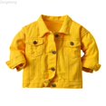 thumbnail image 1 of Zecgelong Toddler Boys Girls Windproof Solid Denim Coat Jacket Kids Warm Outerwear Jacket, 1 of 5
