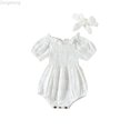 thumbnail image 1 of Zecgelong Toddler Girls Summer Style Baby Children Jacquard Stripes Play Outerwear Clothing Headband 2pcs Outfits Girls 2 Piece Sets Age 6-12 Months, 1 of 5