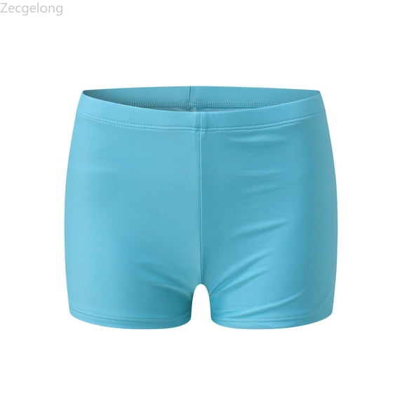 Zecgelong Toddler Girls Swim Shorts Swimsuit Rash Guard Swim Bottoms Size 11-12 Years