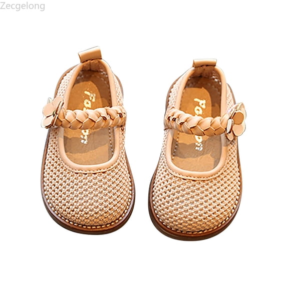Zecgelong Toddler Kids Baby Girls Cute Light Weight First Walk Casual Shoes Baby Sandals For Girls Size 6 Pink
