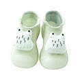 thumbnail image 1 of Zecgelong Toddler Kids Baby Boys Girls Shoes Cute Cartoon Animals Soft Soles First Antislip Shoes Prewalker Organic cotton soft sole baby sneakers Size 18-24 Months, 1 of 4